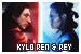  Ben 'Kylo Ren' Solo and Rey